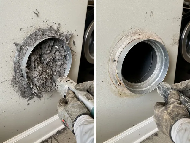 Professional clogged vent cleaning by Wareham Dryer Vent Cleaning in Wareham
