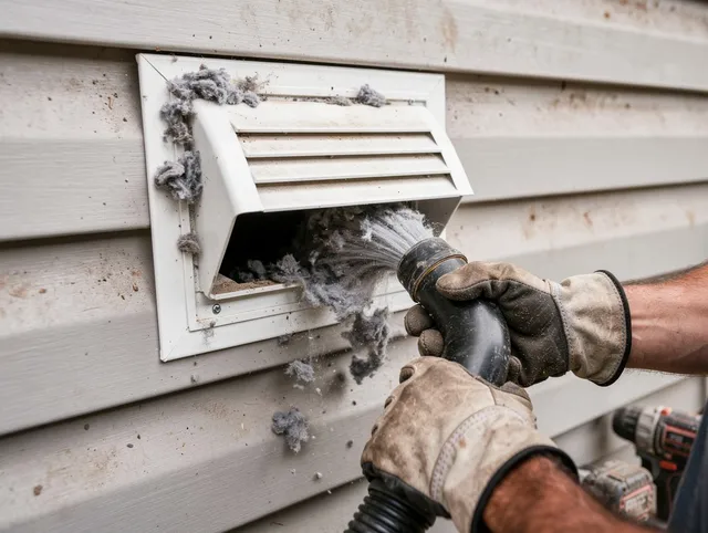 Professional dryer vent cleaning by Wareham Dryer Vent Cleaning in Wareham